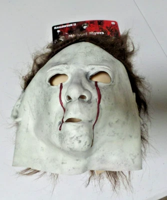 Spirit Halloween Michael Myers Latex Full Mask - Halloween II "BRAND NEW" - Image 1 of 2
