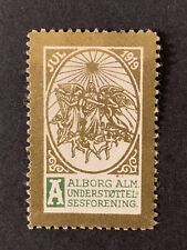 U6/62 Denmark Poster Stamps Cinderella Local Christmas Seals 1919 MNH No Gum