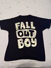 Fall Out Boy Floral T-Shirt M Flower FOB Marihead Tour Pete Wentz Emo Pop Punk