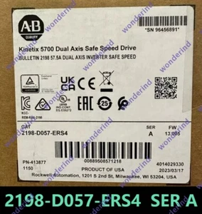 NUOVISSIMO in scatola Allen Bradley 2198-D057-ERS4 Kinetix 5700 unità doppio asse US - Foto 1 di 4