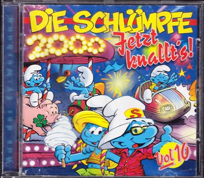 CD - DIE SCHLÜMPFE Vol. 10 - 2000 Jetzt knallts ! Ausgabe zum Jahrtausendwechsel - Bild 1 von 2
