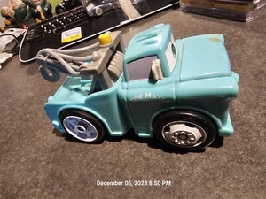 Disney Pixar Cars Mattel Shake N Go Blue  Mater Tow Truck Talking 2005 - Picture 1 of 6