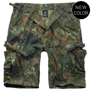 BRANDIT Pantaloncini Bermuda uomo cargo BDU Ripstop Over sizes flecktarn - Picture 1 of 9