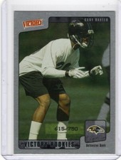 2001 Upper Deck Rookie F/X #270VC #615/750 Gary Baxter VICTORY