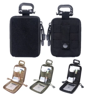 Tactical First Aid Kit Medical EMT Bag Small Emergency Survival Molle IFAK Pouch - Picture 1 of 26