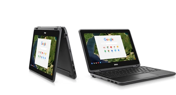 Dell Touchscreen Chromebook 3189 2-in-1 Convertible | 11.6" HD | 4GB | 32GB - Image 1 of 4