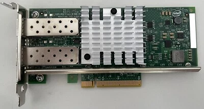 Intel X520-DA2 Dual Port 10GbE SFP+ Converged Network Adapter – Low Profile - Image 1 of 4