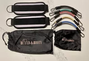 Bandas de resistencia para tubo de tobillo 5 resistencias y 2 correas para tobillo con bolsa BUILD-A-BOOTY - Imagen 1 de 3