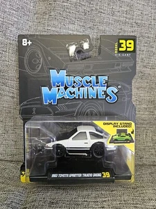 Muscle Machines 1:64 1983-85 Toyota Sprinter Trueno (AE86) 15579WH - Picture 1 of 1