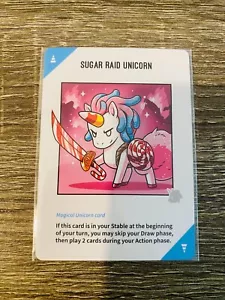 Unstable Unicorns Sugar Raid Unicorn '23 Convention Exclusive Promo Card EXPRESS - Bild 1 von 3
