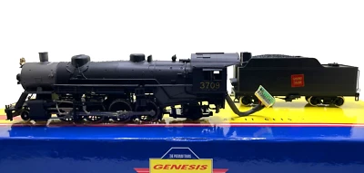 HO ATHEARN GENESIS G9014 USRA 2-8-2 LIGHT MIKADO GRAND TRUNK # 3709 DCC READY - Image 1 of 4