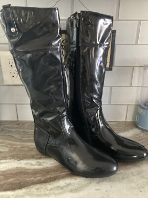 Wanted Ladybug Minimalist Ridding Knee High Boots Synthetic Women's Sz 8 - Image 1 of 4