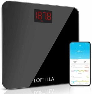 FITINDEX Smart Digital Body Weight Scale, Bluetooth BMI Bathroom Scale with App, - Picture 1 of 6