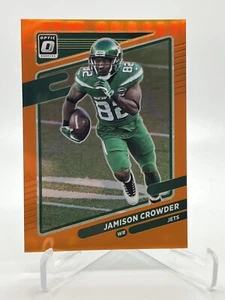 2021 Donruss Optic Base Orange #71 Jamison Crowder /199 - New York Jets - Picture 1 of 3