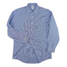 LIKENEW Brooks Brothers Blue Long Sleeve Shirt Size 15.5-32
