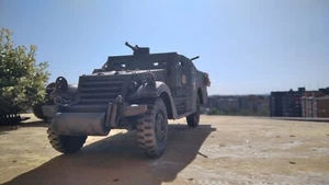 PLAYMOBIL CUSTOM M3 SCOUT CAR (3D) +SUBOFICIAL (FRANCIA-1945) REF-002 - Bild 1 von 12