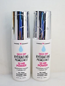 HARD CANDY SHEER ENVY HYDRATING PRIMER MIST 12HR POWER 2.2 OZ NWOB LOT OF 2 - Picture 1 of 3