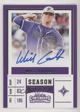 2017 Panini Elite Extra Edition College Tickets Will Gaddis #CT-WG Auto