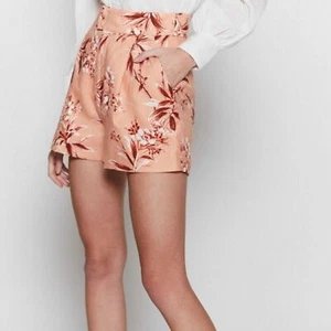 NWT Joie Farron Linen Shorts In Warm Blush Women Size 10 - Picture 1 of 12