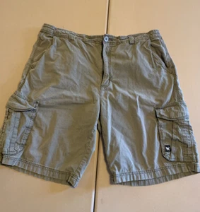 Mambo Australia Men’s Gray Cargo Shorts Sz 38 - Picture 1 of 11