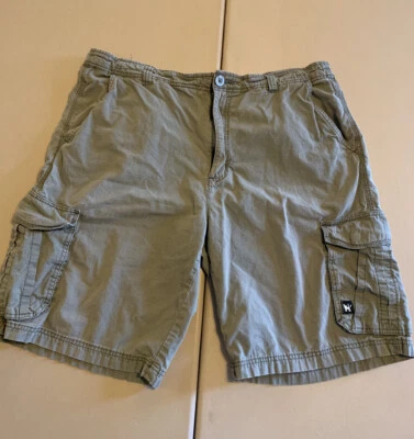 Pantalones cortos cargo grises Mambo Australia para hombre talla 38 Foto 1 de 4