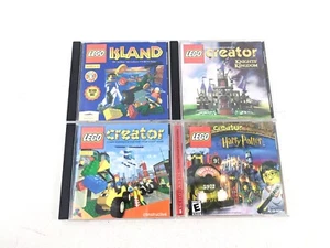 LEGO PC Game Lot Creator Knights Kingdom Harry Potter Island - Picture 1 of 3