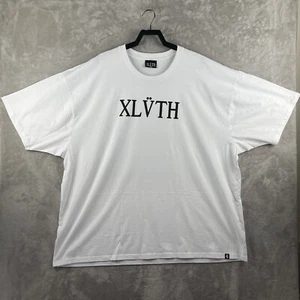 Forty Fifth XLVTH Logo T-Shirt White Size 5XL - Picture 1 of 10