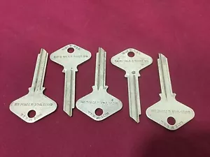 Yale & Towne GA Keyway 7 Pin Schlüsselrohlinge, 5er Set - Schlosser - Bild 1 von 3