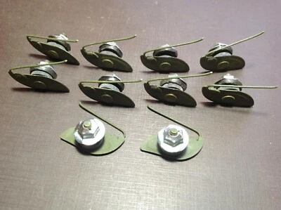10 NORS fender door moulding clips sealer nuts 3/4" - 1" Buick Chevy Pontiac GM - Image 1 of 4