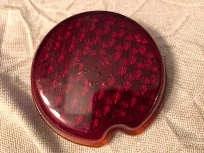 Chevrolet 1937 1938 Olds Pontiac KD Triflex 1939 lámpara trasera luz lente vidrio NORS Foto 1 de 4