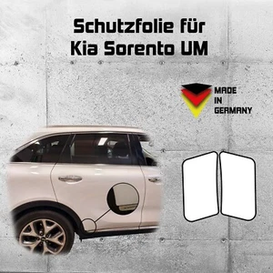 Lámina protectora de pintura para Kia Sorento UM protección contra impactos de piedras lámina protectora transparente R+L - Imagen 1 de 4