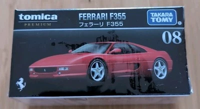 TAKARA TOMY TOMICA PREMIUM No.08 FERRARI F355 Diecast Model Car Escala 1/62 NUEVO Foto 1 de 4