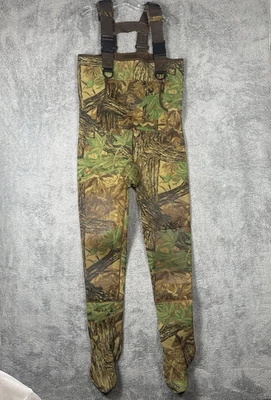 Red Ball Wadders Mens S Realtree Camo Overalls Fishing Hunting Neoprene - Image 1 of 4