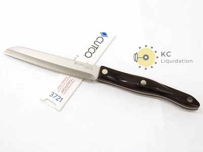 Cutco 5" 3721 Serrated Santoku Trimming Knife (Brown) - Image 1 of 4