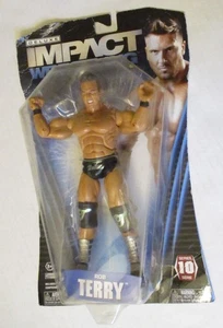 TNA Impact Deluxe Series 10 Rob Terry Action Figure 2013 New in Dmgd Box Jakks - Picture 1 of 13