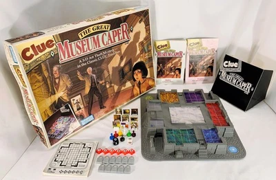 1991 Clue: The Great Museum Caper Game by Parker Brothers Complete Great Cond - Image 1 of 4