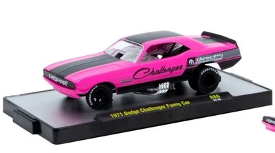 DODGE Challenger - Funny Car - 1971 - pink - M2 1:64 - Bild 1 von 4