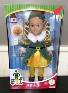 NEU IN DER HAND 18" PUPPE MEIN LEBEN ALS KUMPEL ELFE WEIHNACHTSFILM MIT FARBWECHSEL PASTA - Bild 1 von 6