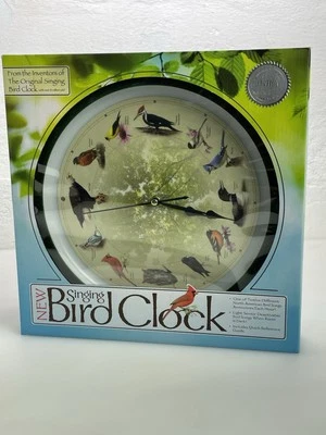 13 Inch Bird Song Wall Clock - Limited 20th Anniversary Model, Auto Dimmable - Image 1 of 4