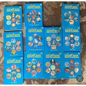 The Golden Book Encyclopedia Set Vintage Illustrated Hardcover 12 Volumes - Bild 1 von 10