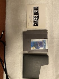 Nintendo NES Game Silent Service