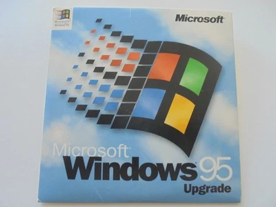Microsoft Windows 95 Upgrade Software Disc w/CD Key & Netscape Navigator 2.0 - Image 1 of 4