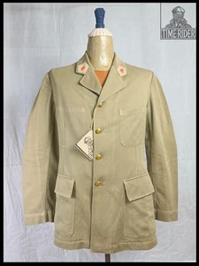 ‘50s French Work Postal Service Poste et Télégraphe Khaki Chore Jacket - Picture 1 of 15