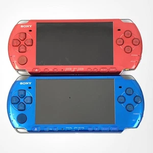 Sony PSP Console PSP-3000 Lot of 2 Tested Works No Battery From Japan 8042 UG - Picture 1 of 9