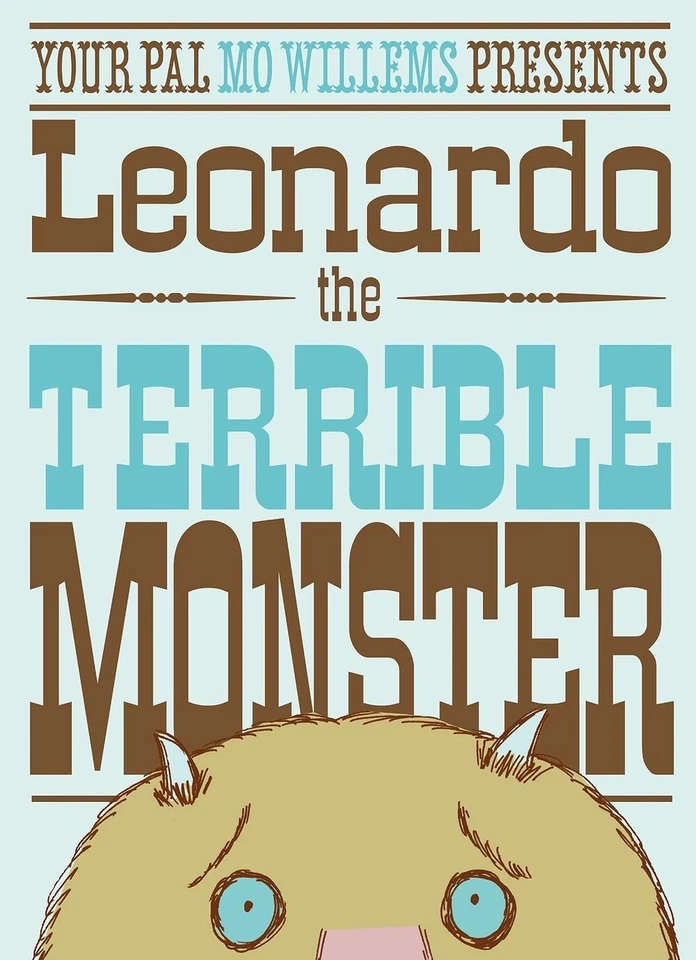 Leonardo the Terrible Monster by Mo Willems (English) Paperback Book - Image 1 of 1