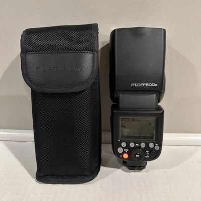 Flash externo Platinum PT-DPF500N Premium TTL para cámaras Nikon Foto 1 de 4