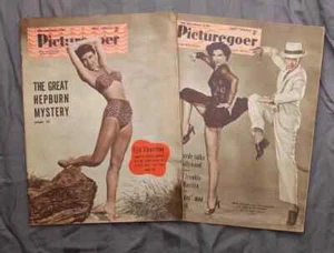 Two Picture Goer Magazines with Cyd Charisse and Fred Astaire - Oct & Feb 1954 - Imagen 1 de 10