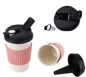 Portable Hookah Coffee Cup w/High-Temperature Silicone Concealable Style - Picture 1 of 11