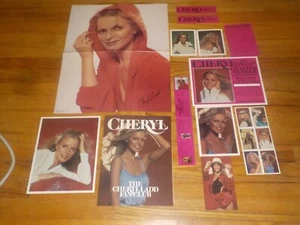 Cheryl Ladd Fan Club Kit Posters, Photos Charie's Angels 13 Pieces 1979 - Picture 1 of 6