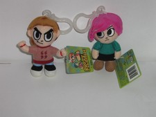 *CASE OF 12* SCOTT PILGRIM vs THE WORLD Plush Clip On Doll Figures Ramona MEZCO